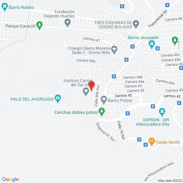 Map of Instituto Cerros Del Sur Ices