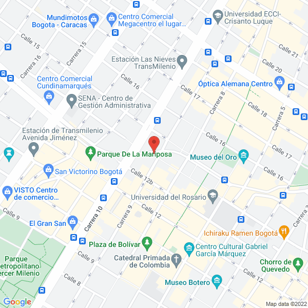 Map of Inversiones Inmobiliarias
