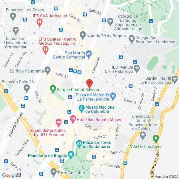 Map of Inversiones Tucker S.A.