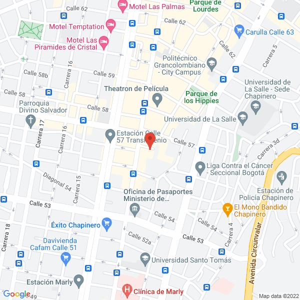Map of Inversiones Zamora Y Palacios