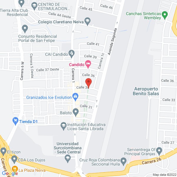 Map of J&J Comunicacionext