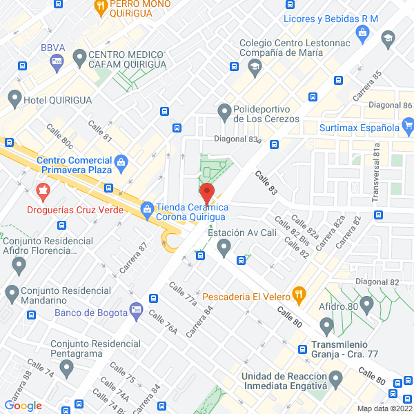 Map of J.A Electronic