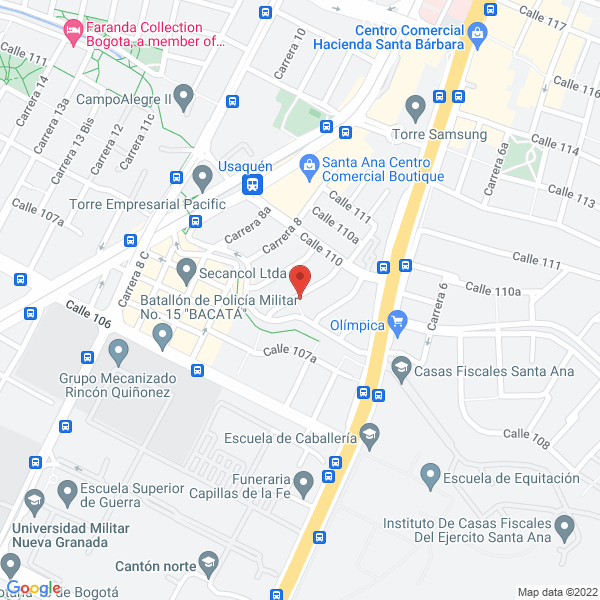 Map of Jacobsen Aparicio Asociados