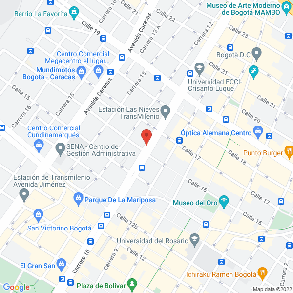 Map of Jalrey Y Cía Ltda.
