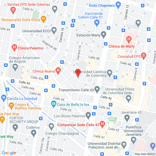 Map of Jaoo Servicios De Ingeniería S.A.S.