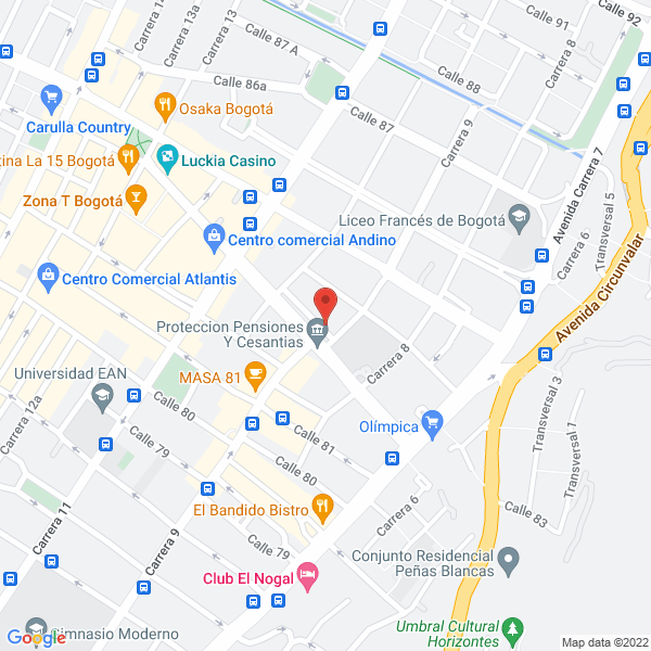 Map of Keiko S.A.S.