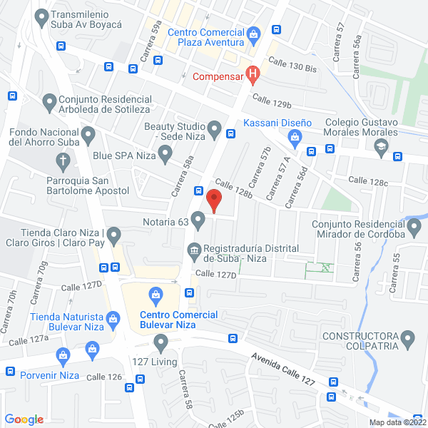 Map of La Base Eventos Y Servicios