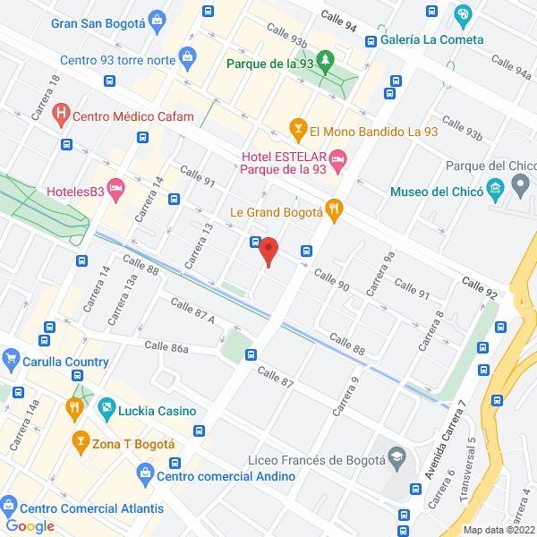 Map of La Estufa Music