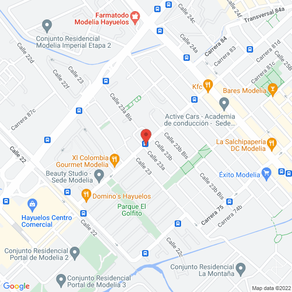 Map of La Tienda De Las Carnes