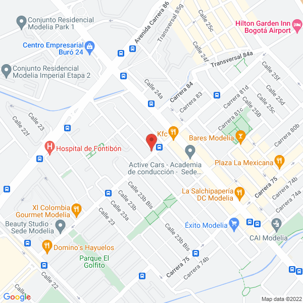 Map of Lexus Cars Ltda
