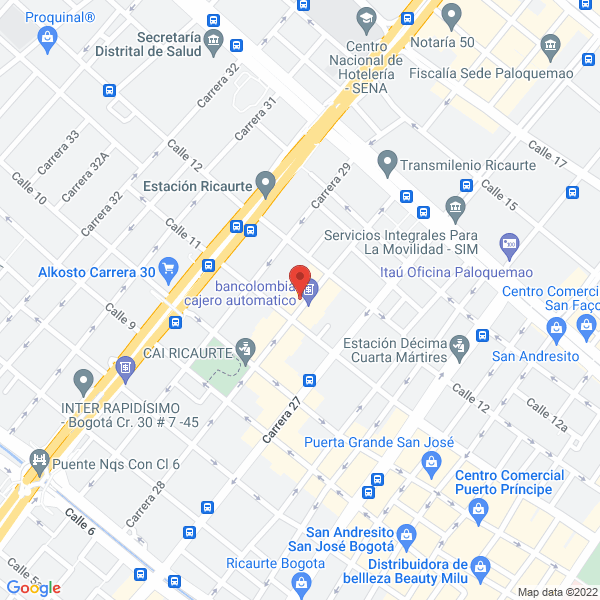 Map of Lg Publicidad