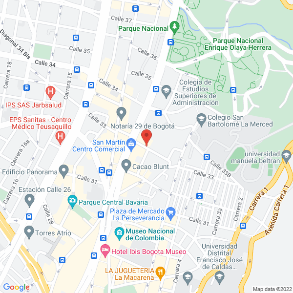 Map of Línea Global Ingeniería S.A.