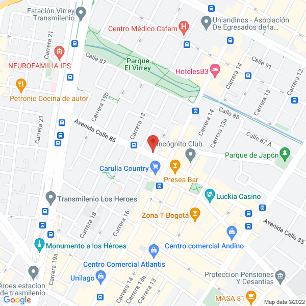 Map of Loretto & Cía. Ltda.