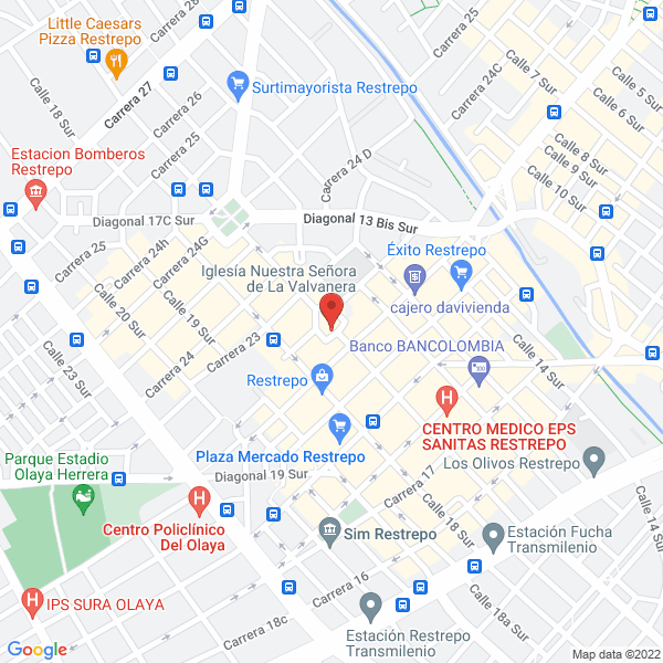 Map of Manufacturas Arenas