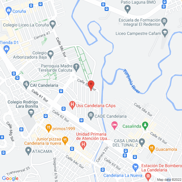 Map of Mariachi Frank