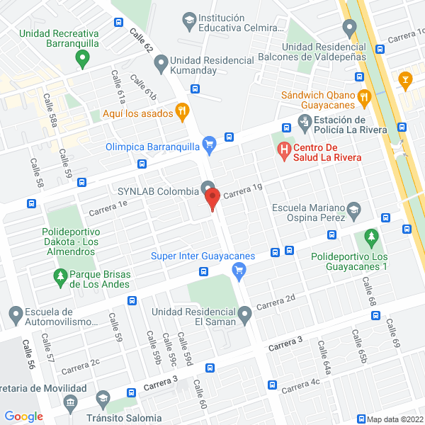 Map of Maxiventas