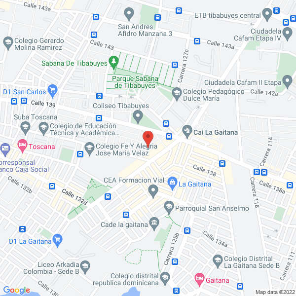 Map of Miscelánea Variedades Juliana