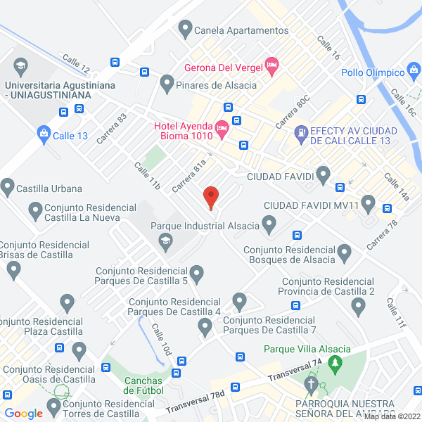 Map of Miscelánea Y Papeleria Villa Linda