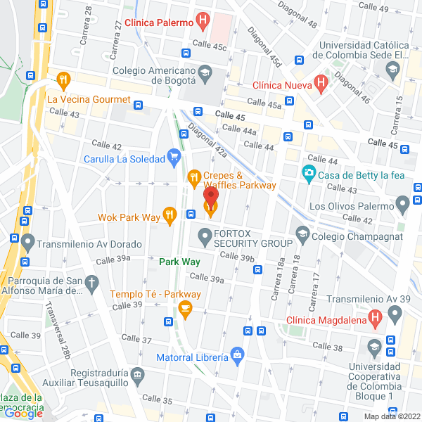 Map of Misioneros Contemplativos Ad-Gentes