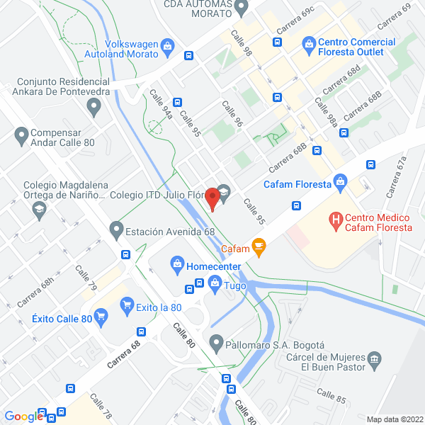 Map of Mobil Cafam