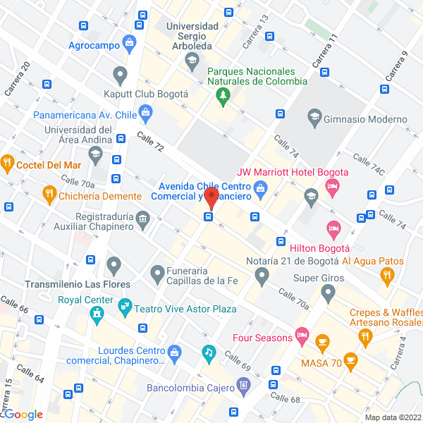 Map of Morales Consultores S.A.