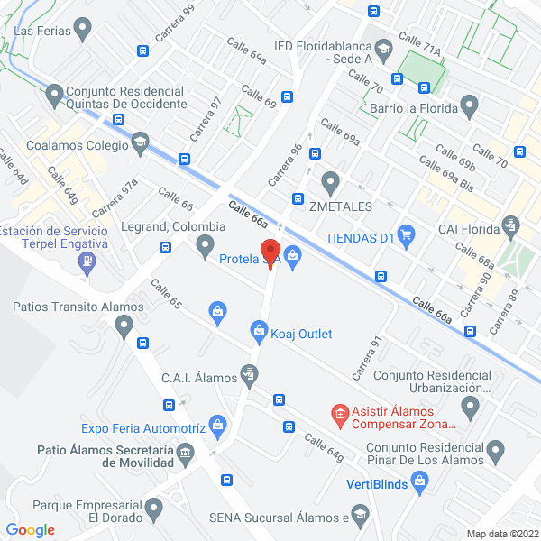 Map of Nekuda Group S.A.