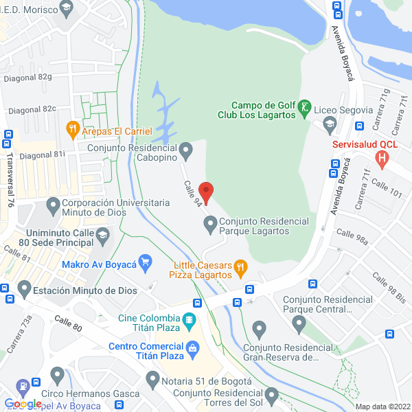 Map of Neo Asociados