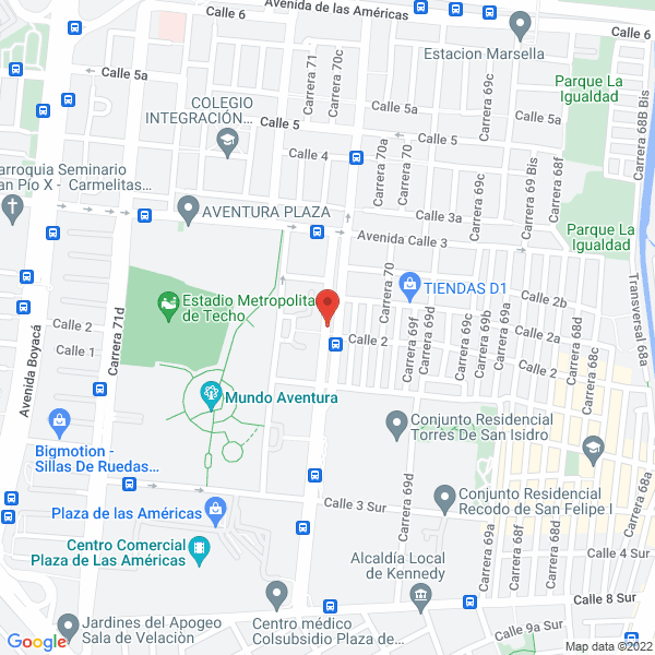 Map of Netsyscol Ltda.