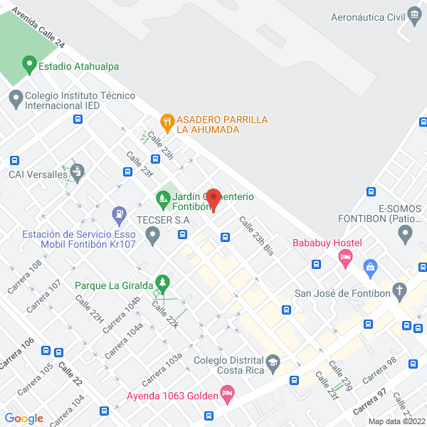 Map of Nex Publicidad