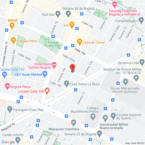 Map of O Tres Ltda.