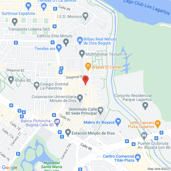 Map of Logo Mobiliario Arquitectonico Ltda.