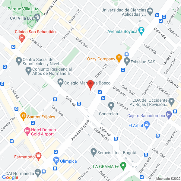 Map of Panadería Y Pastelería Heidy