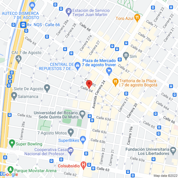 Map of Mil Delicias