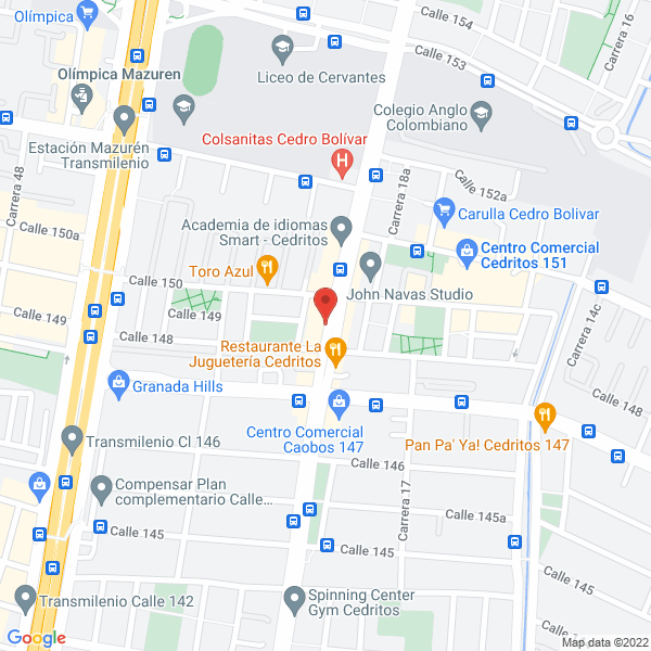 Map of Ml Morales Chavarro Comcel Comunicaciones