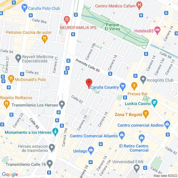 Map of Nutrimentum Sas