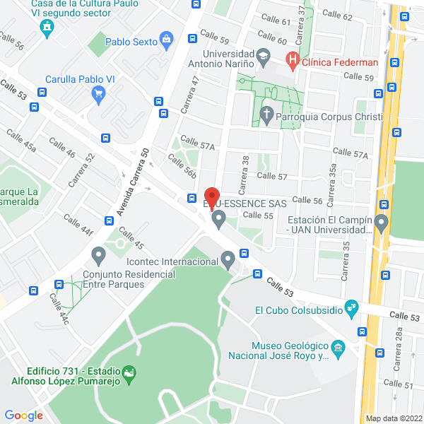 Map of Nutrirse E.U.