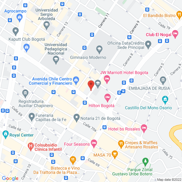 Map of Ojei Investments E U