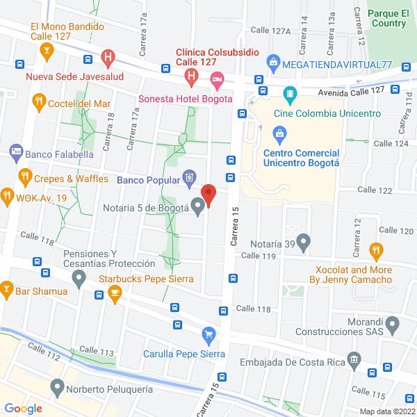 Map of Olimpiada Store