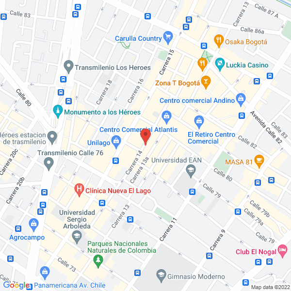 Map of Online Services Center