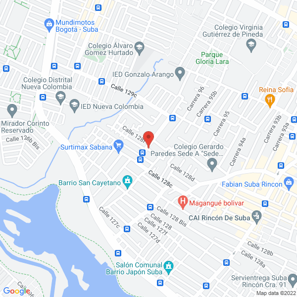 Map of Panadería Romero