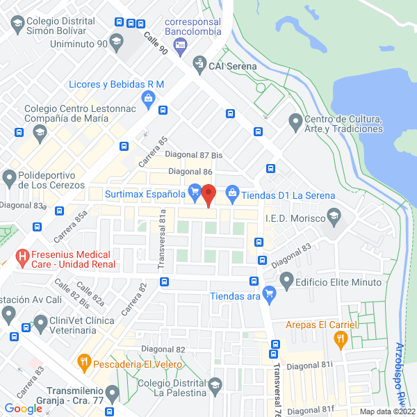 Map of Papel Films