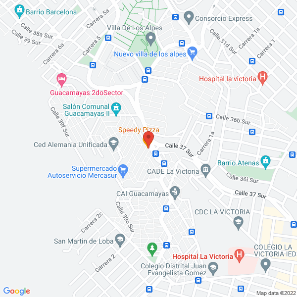 Map of Papelería Carcazas Y Algo Más