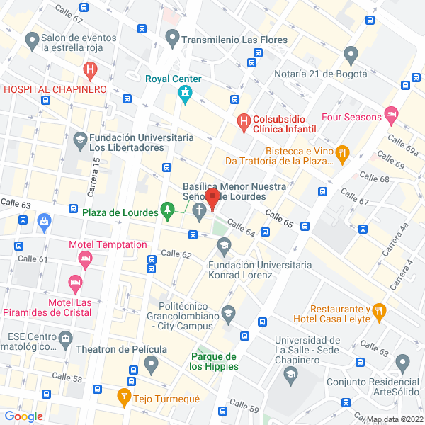 Map of Papelería La 64