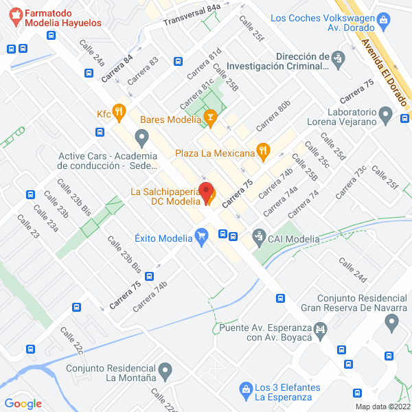 Map of Pastelería Madrid