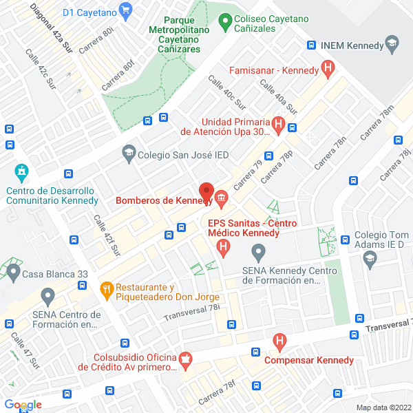 Map of Pizzeria Donde Me Gusta