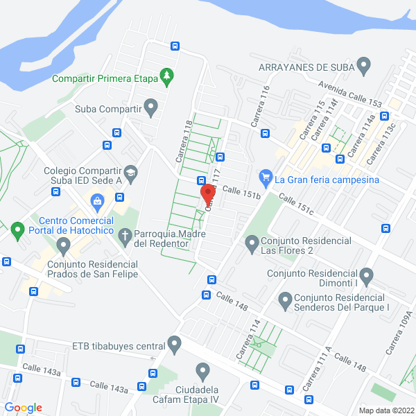 Map of Pizzería Pototo