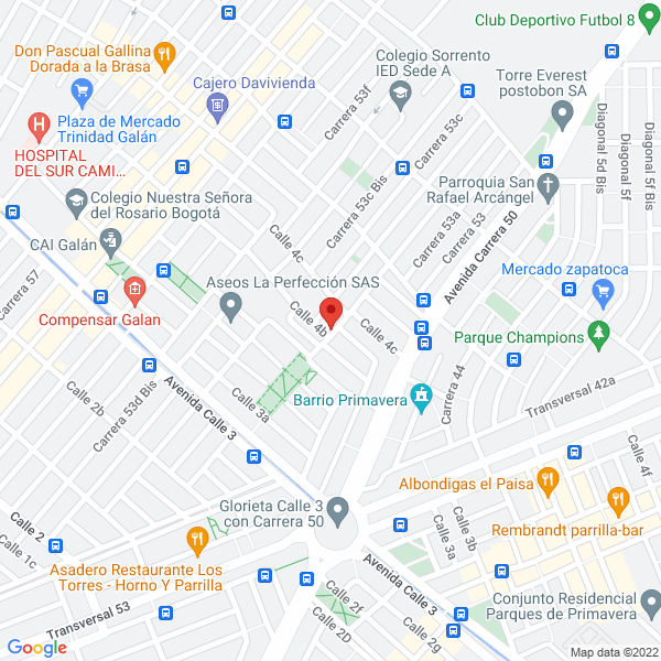 Map of Point Tech Publicidad