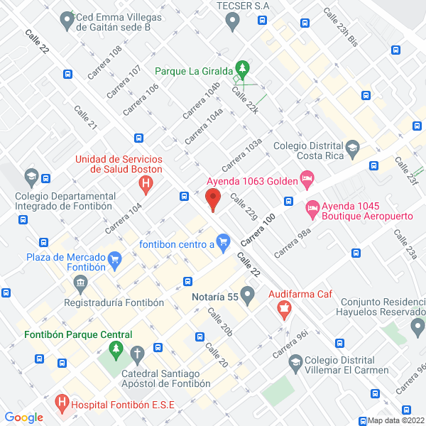 Map of Pollos La Chirosa