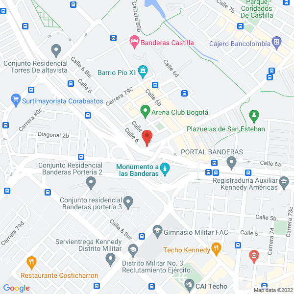 Map of Pomarroa & Cía Ltda.