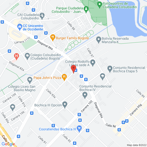 Map of Telecor Comunicaciones